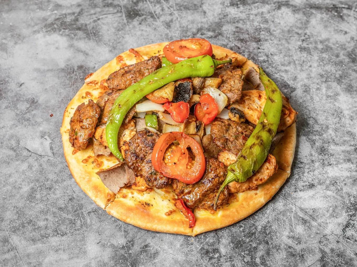 doner kebab served at Istanbul Pizza & Kebab House Dunfermline